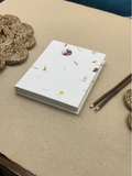 Handmade Paper Rose Petal Journal