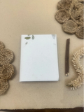 Handmade Paper Leaf Impression Notebook