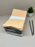 Handmade Deckle Paper Sheet Set