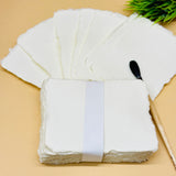 Deckle Edge Handmade Paper Sheets