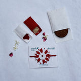 Red Plantable Rakhi with Roli Chawal & Coco Disc