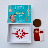 Red Plantable Rakhi with Roli Chawal & Coco Disc