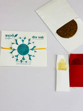 Green Plantable Rakhi with Roli Chawal & Coco Disc