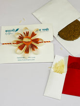 Maroon Plantable Rakhi with Roli Chawal & Coco Disc
