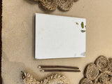 Handmade Paper Leaf Impression Notebook