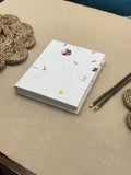 Handmade Paper Rose Petal Journal