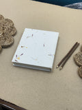 Handmade Paper Rose Petal Journal