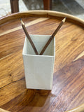 Handmade Paper Square Pen Holder